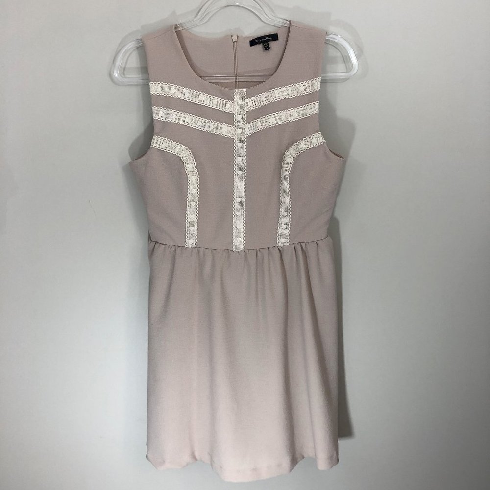 Max and‎ Riley Cream Beige Dress L